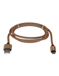 1,00 mt USB - MicroUSB, ORO 2