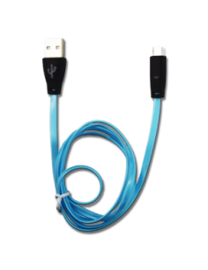 1,00 mt Cavo USB/Lightning con illuminazione-LED Blue Apple
