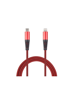 1,00 mt Cavo USB Type-C/Lightning Rosso