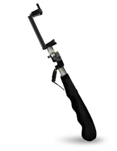 Selfie Stick/Funny Pic Jack 3.5 Nero