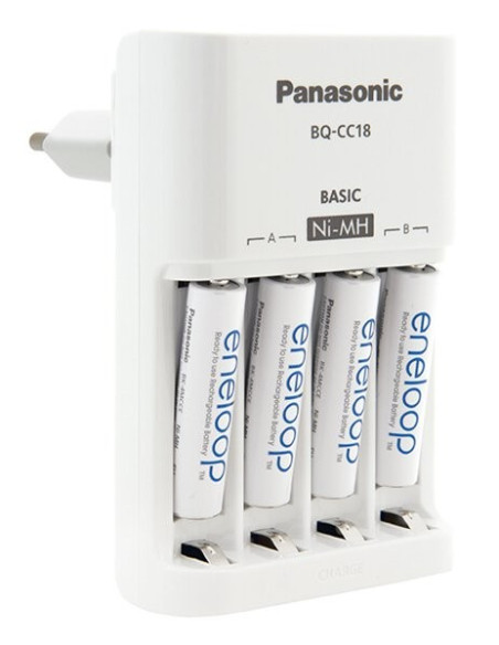 Battery charger, 4 AA/AAA,  230V, 120mA/250mAmA