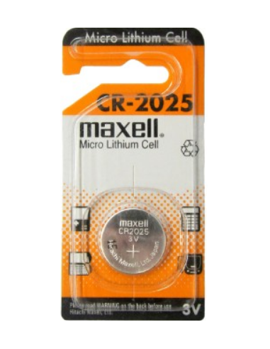 Batteries lithium, 3V, Maxell, blister pack