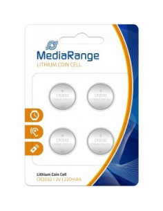 Lithium Coin Cell, 3V, 220mAh, 4 pz