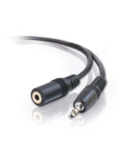 1,50 mt Prolunga Cavo (3,5mm) Jack M- Jack F, Nero
